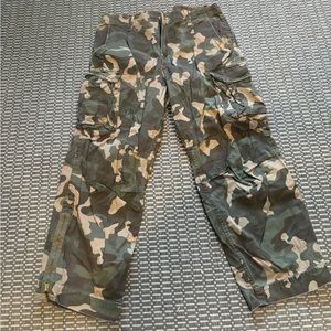 Mens Camo Cargo Pants